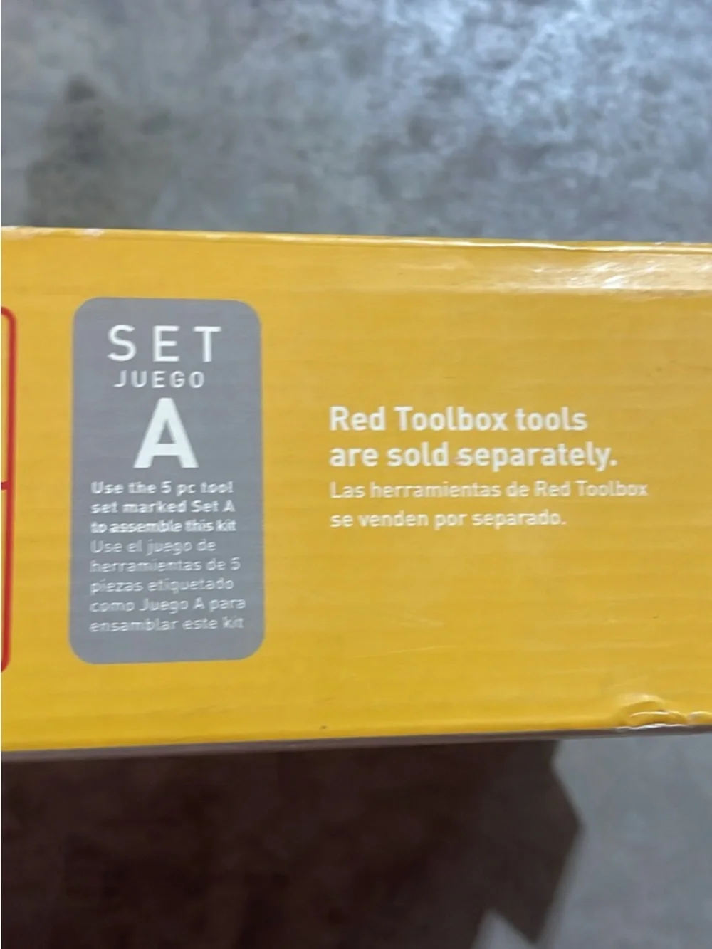 Vintage - NEW - Red Toolbox Classic Toolbox Kit